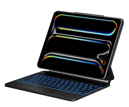 Etui do tableta TYPECASE Etui Edge z klawiaturą do iPad Air 13" M2/M3/M4 czarny